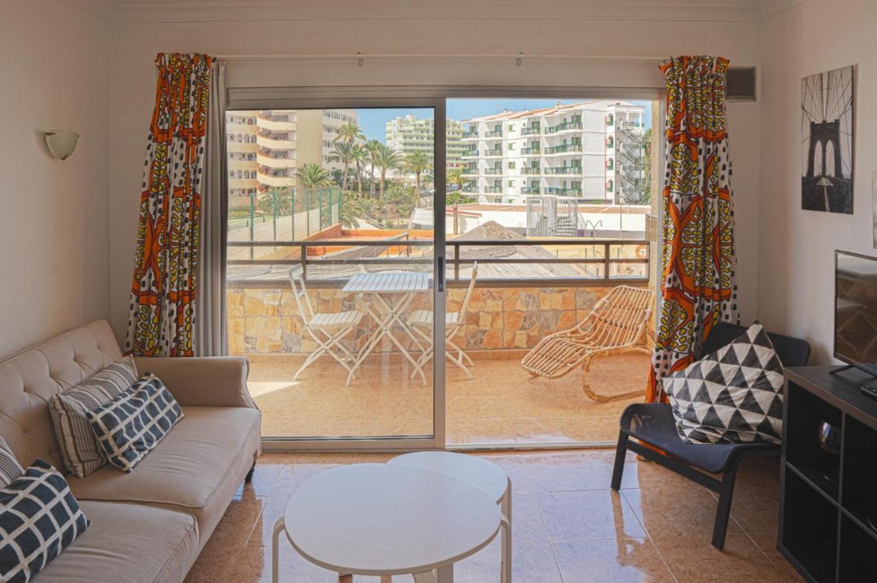 Pool view accommodation in Playa del Ingles Maspalomas  Exterior foto